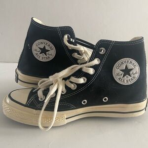 Converse Black and White High-Tops